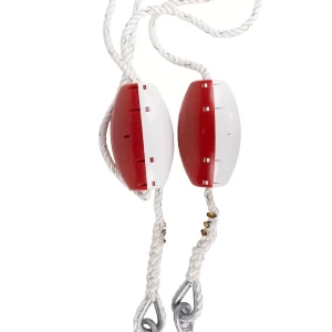 standard buoy line red and white