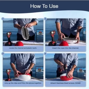 Patented Snap Lock Rope Float – How To Use